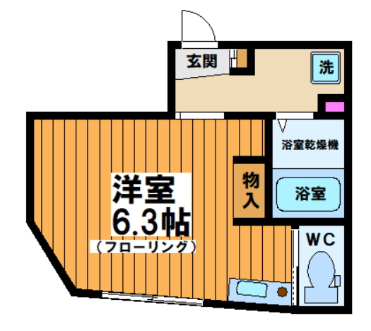 DIO下北沢の間取り