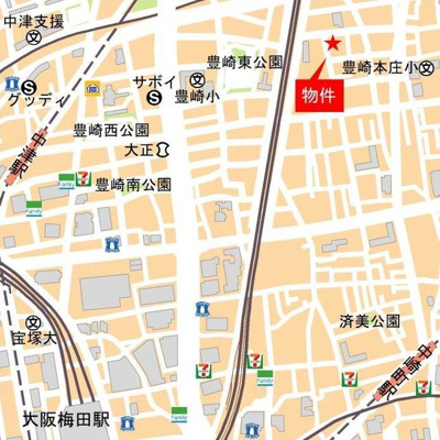 【地図】 | ネットフローラ梅田北