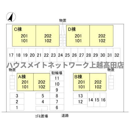 Belle Lead アルカディア　Ｂの地図|位置図