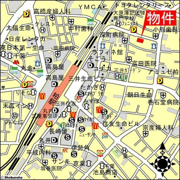 森田ビルの地図