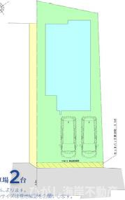 藤沢市鵠沼海岸３丁目　新築戸建　の区画図|区画図