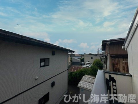 藤沢市本鵠沼５丁目　新築戸建　全２棟の展望|バルコニーからの眺望
