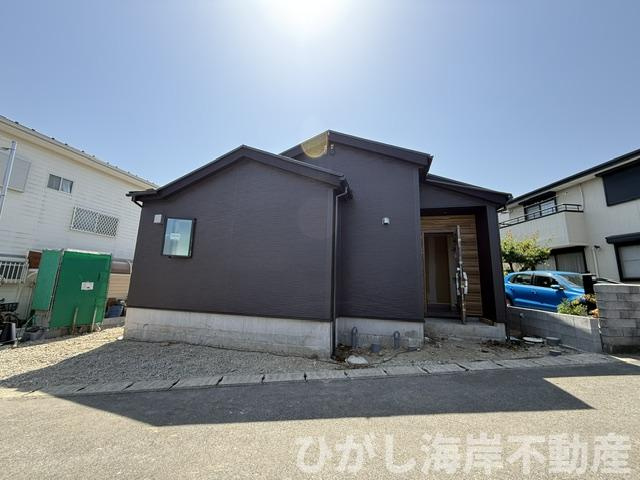 大磯町国府本郷　新築戸建の外観|5月18日撮影　建築中　現地外観