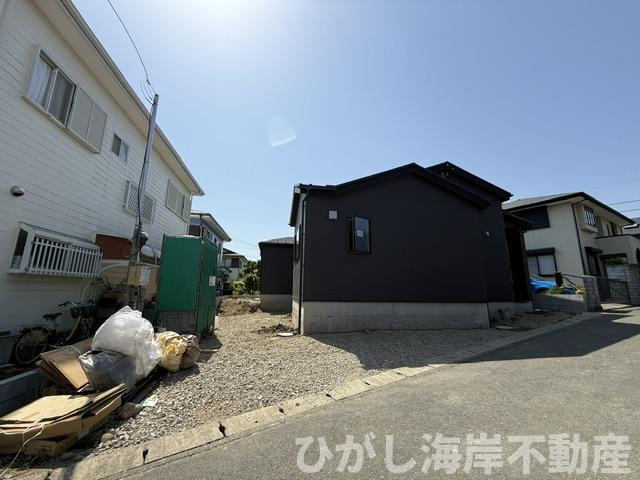 大磯町国府本郷　新築戸建の外観|5月18日撮影　建築中　現地外観