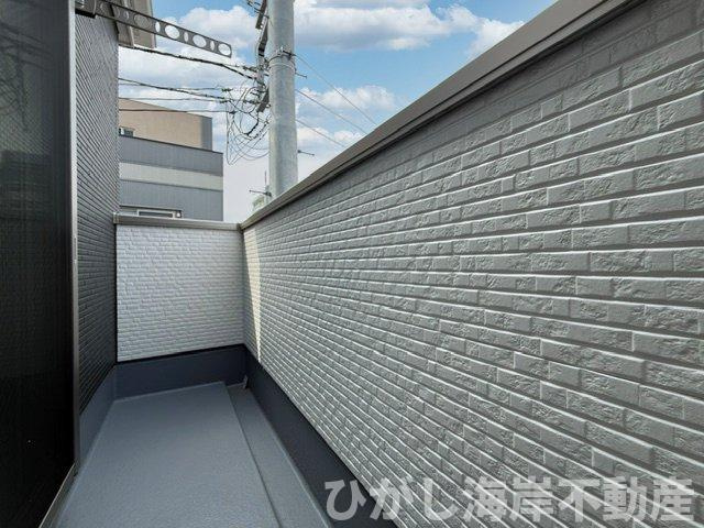 平塚市夕陽ケ丘　新築戸建　全２棟のバルコニー|バルコニー