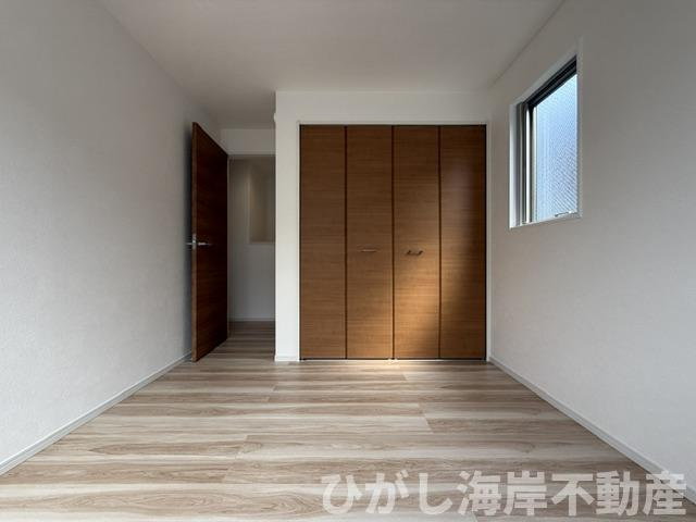 平塚市夕陽ケ丘　新築戸建　全２棟の寝室|5.2帖　洋室