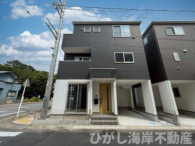 平塚市夕陽ケ丘　新築戸建　全２棟の外観|現地外観