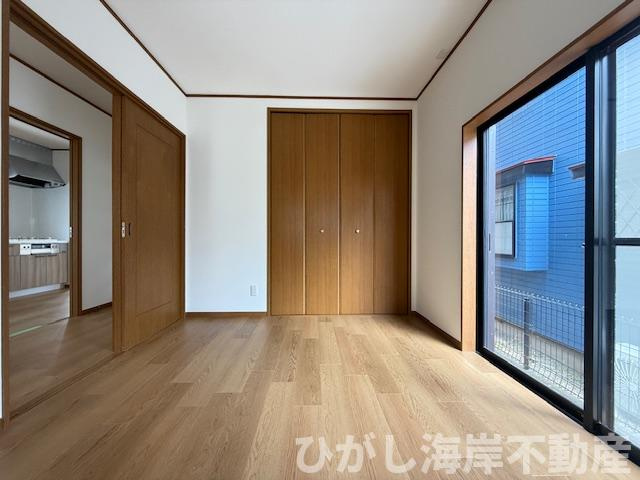 平塚市大神　中古戸建の寝室|新規リフォーム完了！　6帖　洋室
