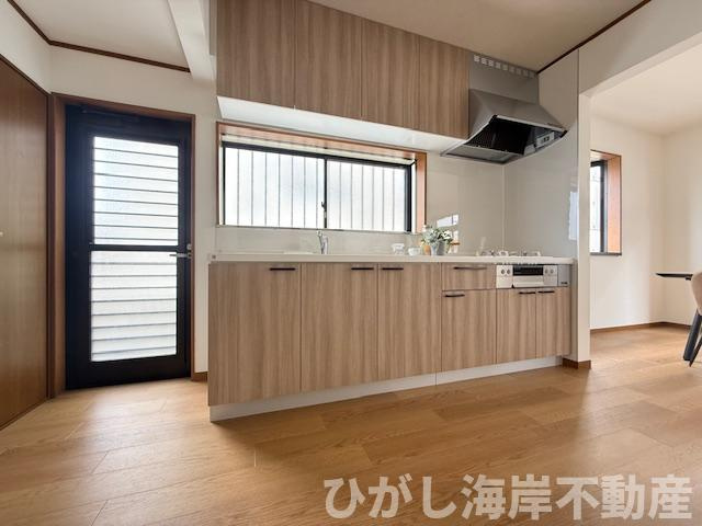 平塚市大神　中古戸建のキッチン|新規リフォーム完了！　キッチンスペース