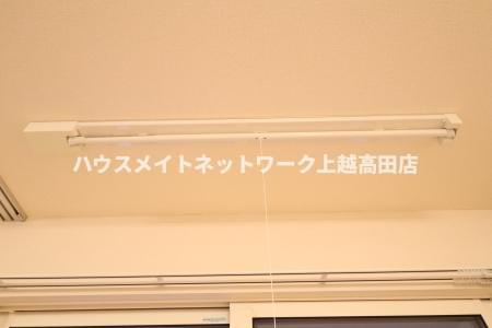 サンリジェールの展望|室内物干し