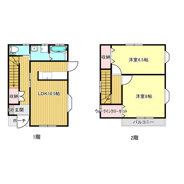 サンフォレストの間取り
