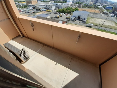 【バルコニー】 | カーサデルソーレ | 日当たりの良いバルコニーです！
