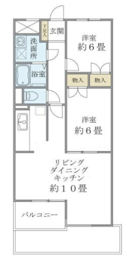 パールハイツ恋ヶ窪の間取り