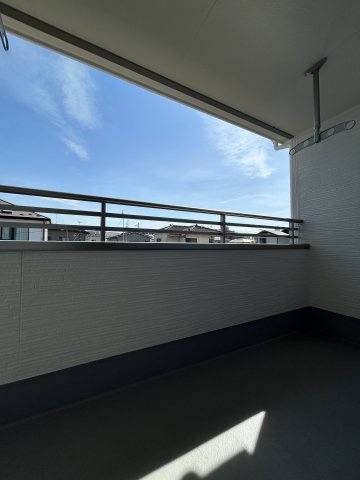 宮城野区清水沼のバルコニー