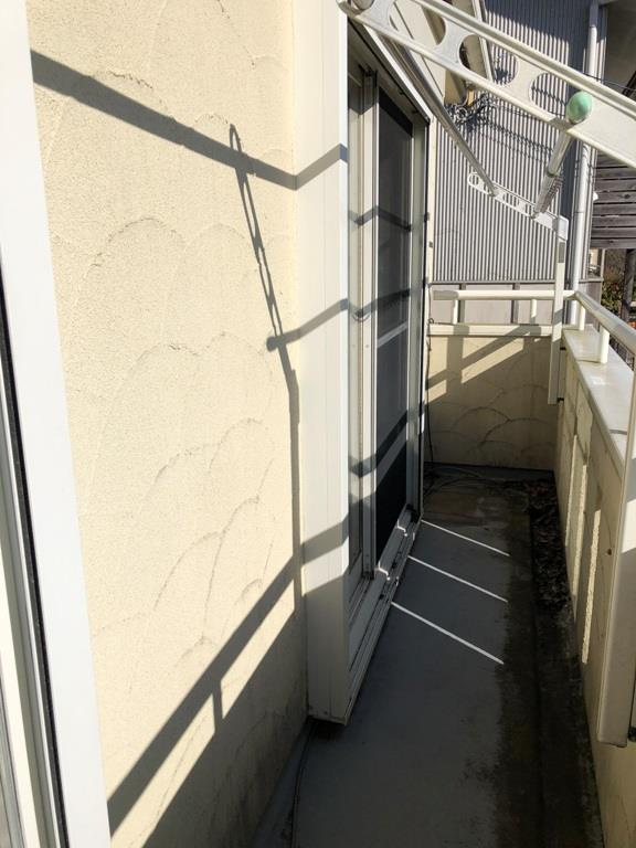 高野戸建のバルコニー