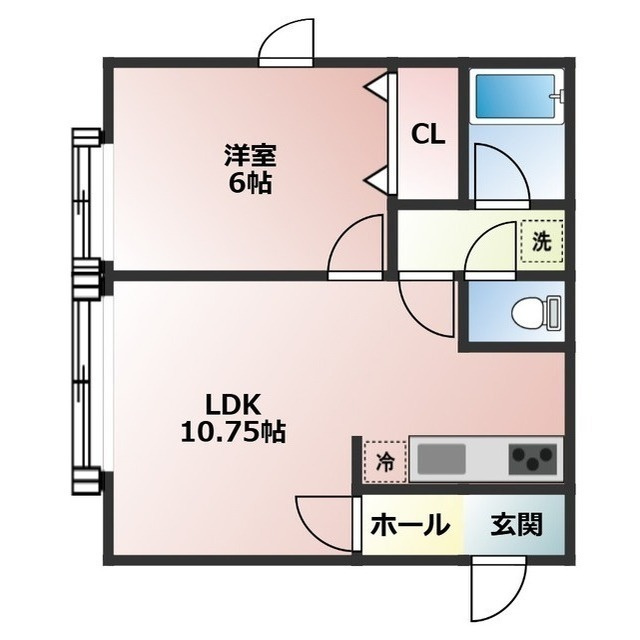 コーポアカシアの間取り