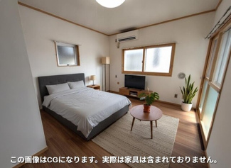 ★【洋室6.5帖】AIによる家具合成画像となります★