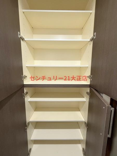 アリビオ港晴の収納