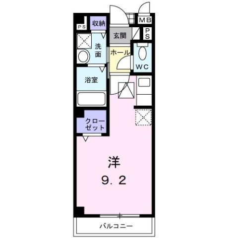 【間取り】 | ラシーヌ矢田