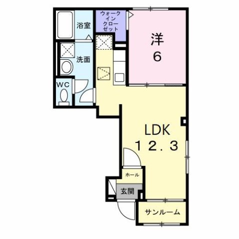 プロムナード・Ｋの間取り