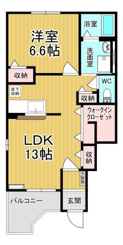 【間取り】 | アスカＡ | カップルさんにオススメのお部屋です♪