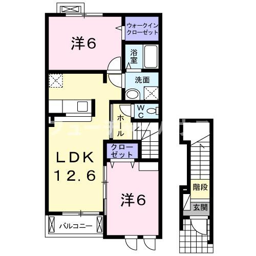 ヴェルーデの間取り