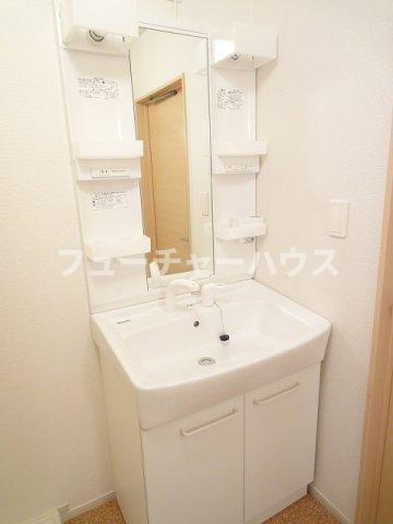 ヴェルーデの洗面所