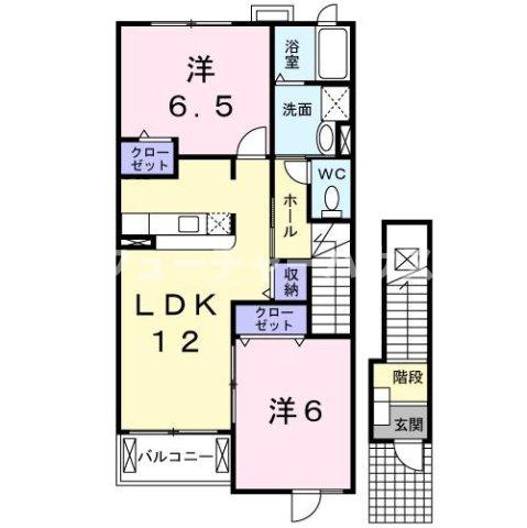 セントラルガーデンの間取り