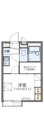 レオパレス西戸部の間取り