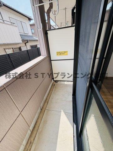 仲介手数料0円！フィオーレTMのバルコニー