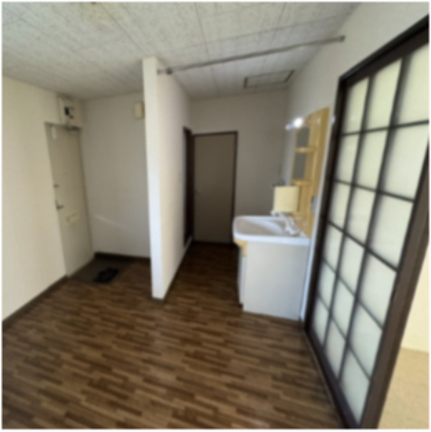 悠遊館の内装|原状回復工事前の写真