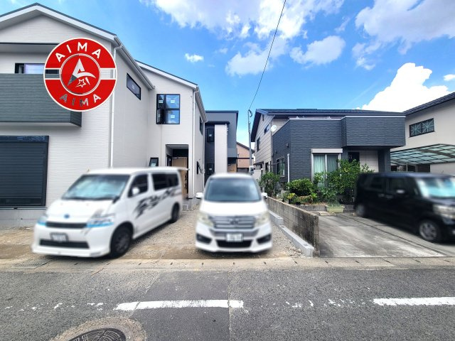 春日市松ヶ丘6丁目第1-2棟（2号棟）の外観|デザイン性のある外観です。