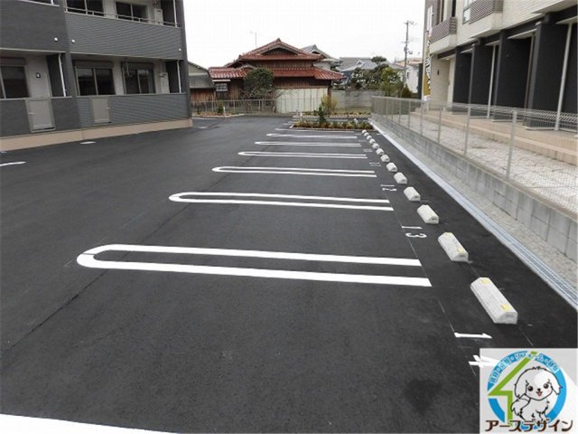 ファーストヒルズⅡの駐車場|パース写真