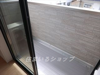 リバー　サイド　ストーリーＡのバルコニー