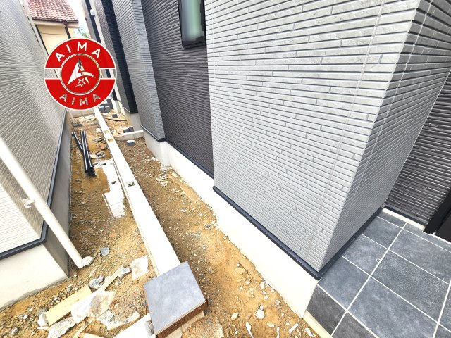 春日市一の谷1丁目第1-3棟（3号棟）の外観|お庭で自由な時間を過ごせます。