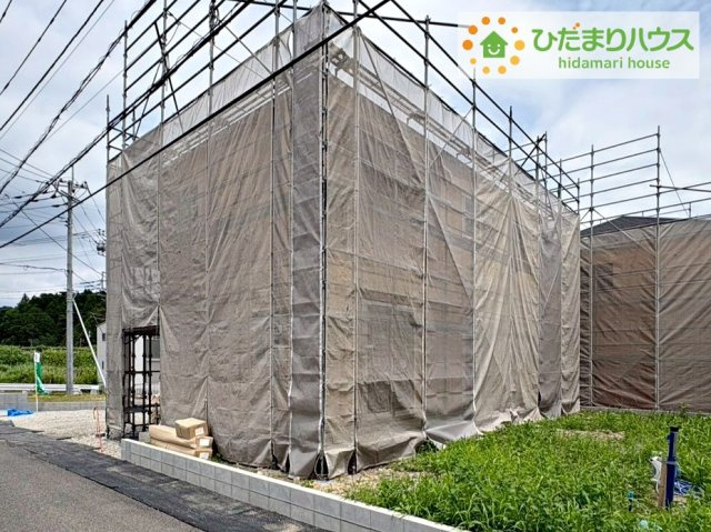 常陸太田市増井町第1　新築戸建　3号棟の外観|2026年７月完成予定！
似た作りのモデルハウスご案内可能です♪