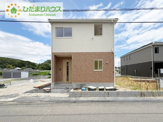 常陸太田市増井町第1　新築戸建　3号棟の外観|外観がインパクトのあるオシャレなデザイナーズハウス♪