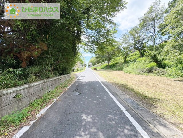 常陸太田市増井町第1　新築戸建　3号棟の前面道路含む現地写真|現在開発中の新しい住宅地です！(*^-^*)