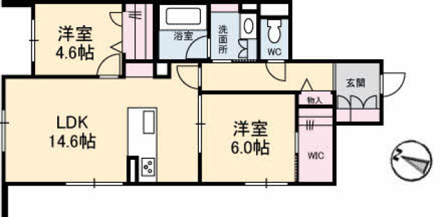 ピアヌーラ東雲の間取り