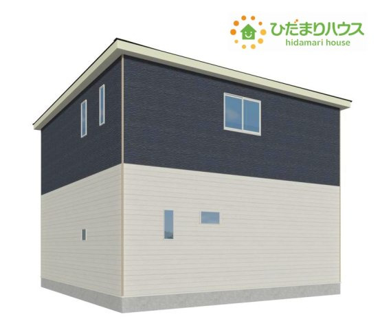 常陸太田市増井町第1　新築戸建　4号棟の外観パース|お気軽にお問い合わせください☆彡