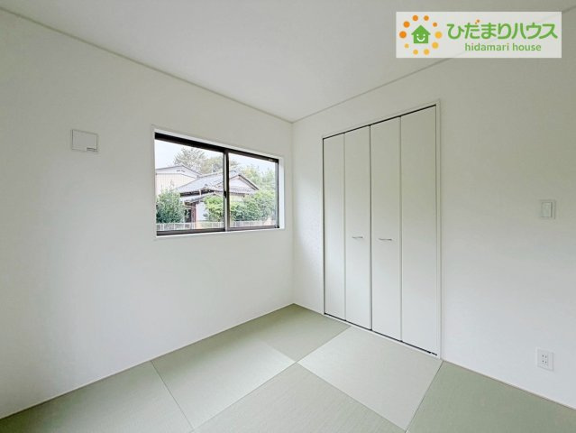 常陸太田市増井町第1　新築戸建　1号棟の和室|大人も子供もほっと一息つける和室です(#^^#)