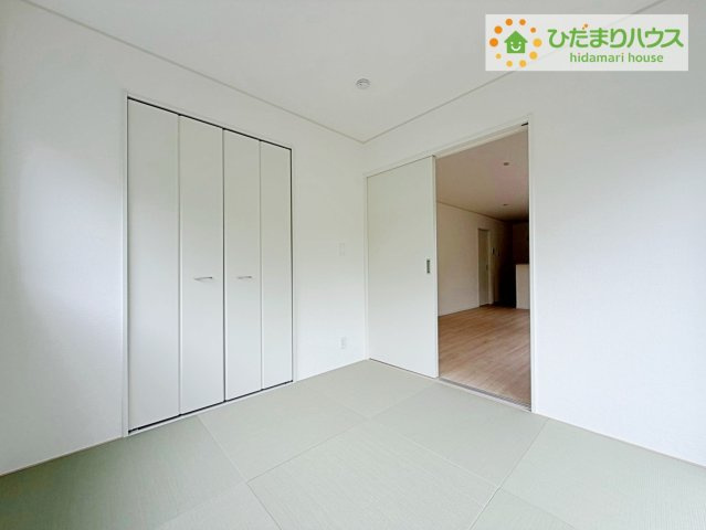 常陸太田市増井町第1　新築戸建　1号棟の和室|赤ちゃんスペースや客間など、多彩な用途で使用できる和室☆