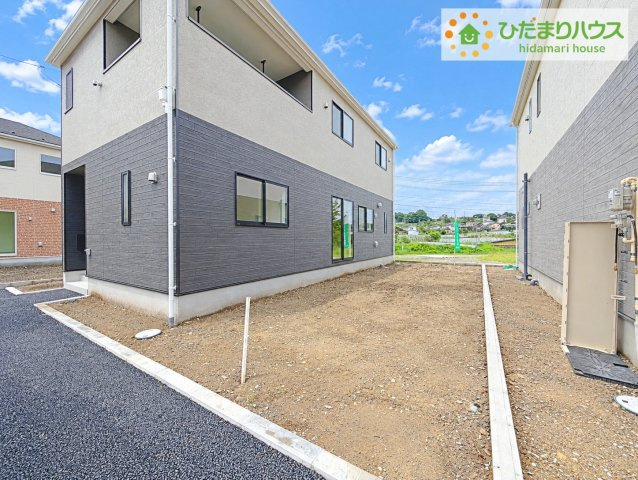 常陸太田市増井町第1　新築戸建　2号棟の庭|家族みんなで広～いお庭でバーベキューが楽しめます(^^♪