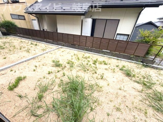 【庭】 | 羽島市小熊町新築建売全2棟！小熊小学校徒歩15分！お車並列2台可能！住宅ローンの月々のご返済6万円台 | 羽島市小熊町新築建売全2棟！小熊小学校徒歩15分！お車並列2台可能！住宅ローンの月々のご返済6万円台