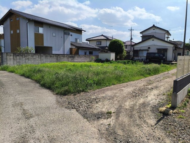 【前面道路含む現地写真】 | 太田市台之郷町631-2　売地