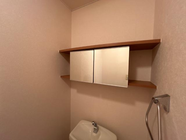 グランディール和志山のトイレ|トイレ収納