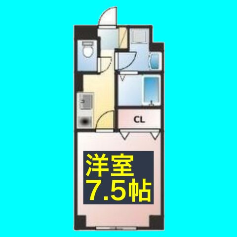 Blue Squareの間取り