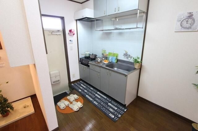 横浜市瀬谷区阿久和南２丁目のアパートのキッチン