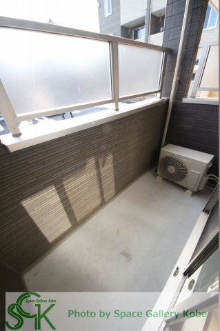 ディアコート二見Ⅱのバルコニー|※同物件の別のお部屋の写真です※