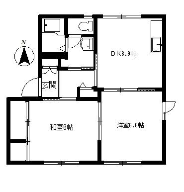 メゾン・ラフレシスの間取り